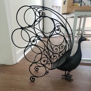 Peacock Wine holder